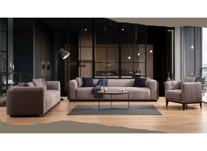 Zestaw sofowy 4 3 miejsce do siedzenia Design Couch Podkładka Sofy Modern Grupa Set
